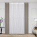 Akıllı Dikey Tül Perde - Gri - Beyaz | SH