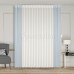 Akıllı Dikey Tül Perde - Açık Mavi - Ekru | SM